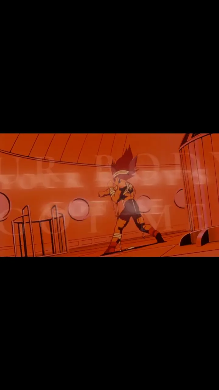 Lyric video example: Animated serif sequence
